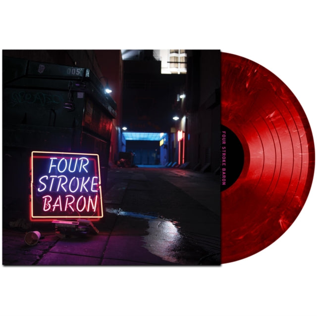 FOUR STROKE BARON | PLANET SILVER SCREEN (CLEAR VINYL) | VINYL RECORD (LP)