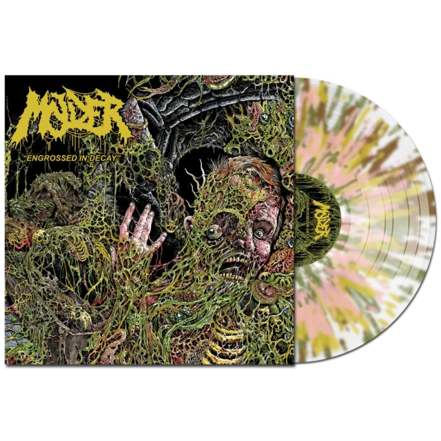 MOLDER | ENGROSSED IN DECAY (CLEAR W/ GREEN, YELLOW, BROWN, & PINK VINYL) | VINYL RECORD (LP)