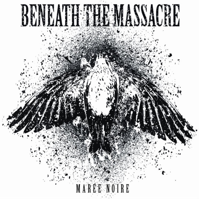 BENEATH THE MASSACRE | MAREE NOIRE (WHITE W/ BLACK SWIRL VINYL) | VINYL RECORD (LP)
