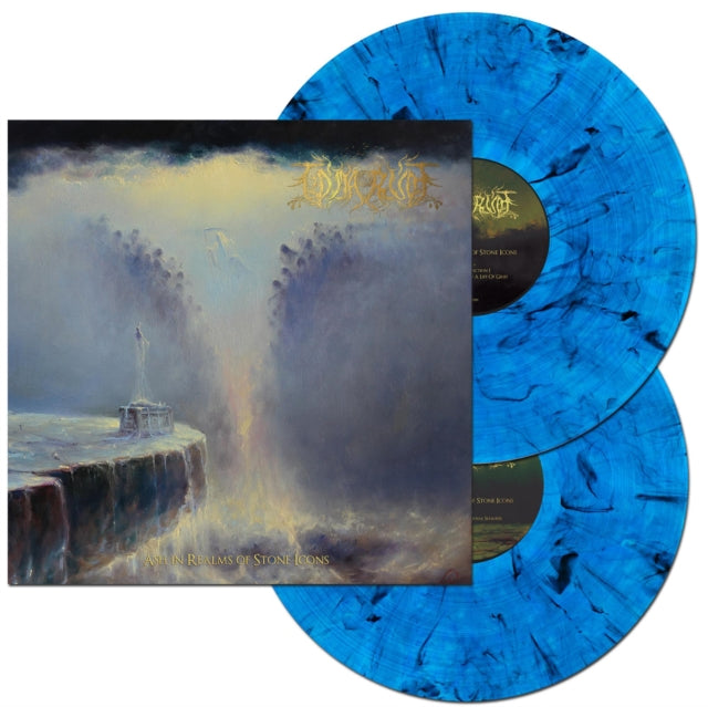 TOMARUM | ASH IN REALMS OF STONE ICONS (BLUE SMOKE VINYL/2LP) | VINYL RECORD (LP)