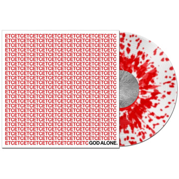 GOD ALONE | ETC (WHITE W RED SPLATTER VINYL) | VINYL RECORD (LP)