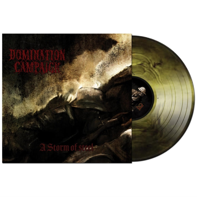 DOMINATION CAMPAIGN | STORM OF STEEL (GALEXY YELLOW & BLACK VINYL) | VINYL RECORD (LP)