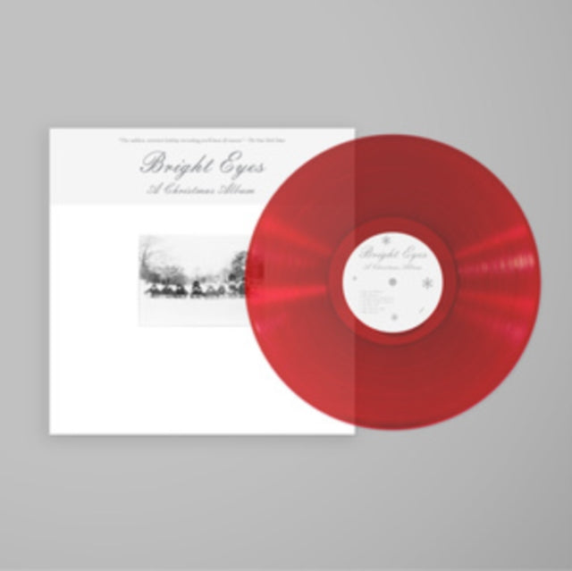 BRIGHT EYES | CHRISTMAS ALBUM (CLEAR RED VINYL) | VINYL RECORD (LP)