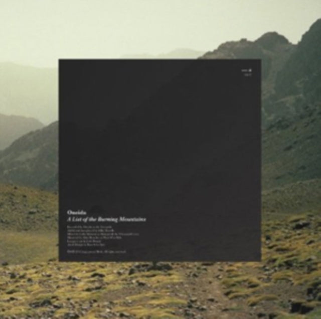 ONEIDA | LIST OF THE BURNING MOUNTAINS | VINYL RECORD (LP)