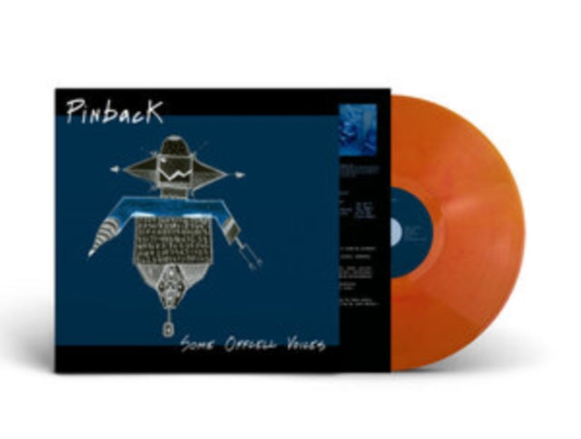 PINBACK | SOME OFFCELL VOICES (ORANGE VINYL) | VINYL RECORD (LP)