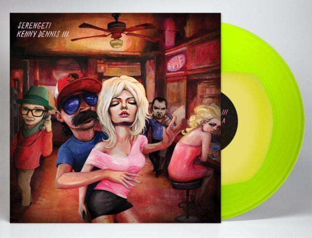 SERENGETI | KENNY DENNIS III (HIGHLIGHTER YELLOW W/ PINK SPLATTER VINYL/2LP) | VINYL RECORD (LP)