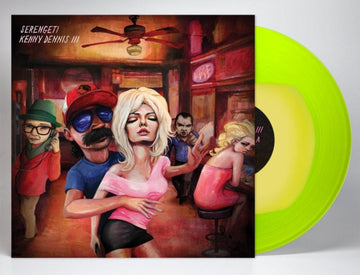 SERENGETI | KENNY DENNIS III (HIGHLIGHTER YELLOW W/ PINK SPLATTER VINYL/2LP) | VINYL RECORD (LP)