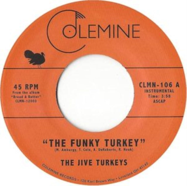 JIVE TURKEYS | FUNKY TURKEY / FUNKY BREWSTER | 7IN VINYL