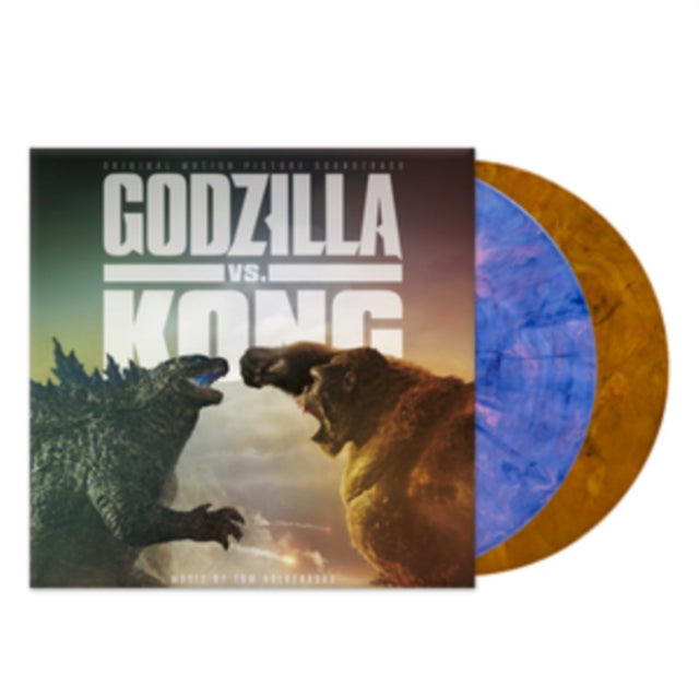 HOLKENBORG, TOM AKA JUNKIE XL | GODZILLA VS KONG OST (BLUE & ORANGE MULTI-COLOR VINYL/2LP) | VINYL RECORD (LP)