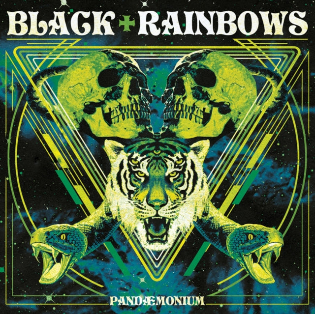 BLACK RAINBOWS | PANDAEMONIUM (GREEN FLUO VINYL) | VINYL RECORD (LP)