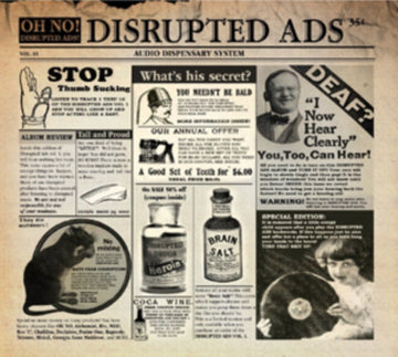 DISRUPTED ADS (2LP/ETCHED D SIDE) | VINYL RECORD (LP)