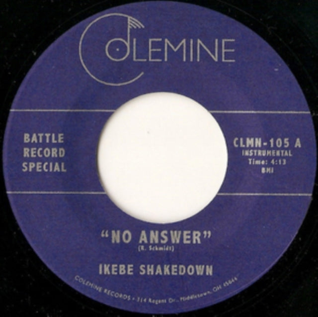 IKEBE SHAKEDOWN / THE JIVE TURKEYS | NO ANSWER | 7IN VINYL