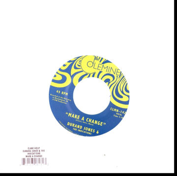 JONES, DURAND & THE INDICATIONS | MAKE A CHANGE / IS IT ANY WONDER | 7IN VINYL