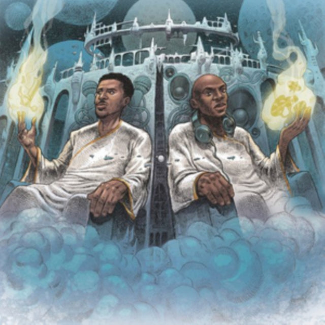 BLU & NOTTZ | GODS IN THE SPIRIT, TITANS IN THE FLESH (SUNNY SKY VINYL) | VINYL RECORD (LP)