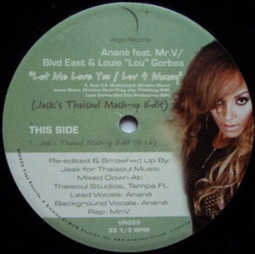 LET ME LOVE YOU/LUV 4 MONEY/V GETS JAZZY | VINYL RECORD (LP)
