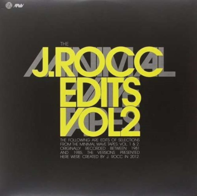 J ROCC | MINIMAL WAVE EDITS EP  VOL.2 | VINYL RECORD (LP)