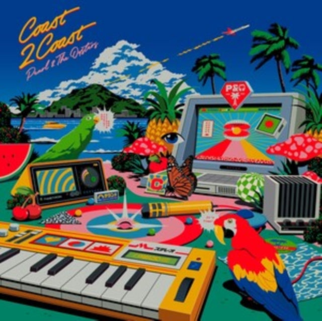 PEARL & THE OYSTERS | COAST 2 COAST (BLUE WAVE VINYL) | VINYL RECORD (LP)