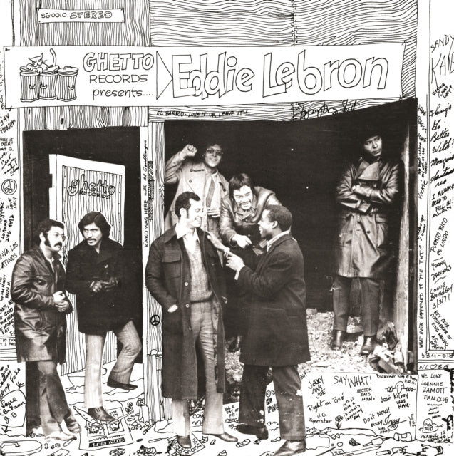 LEBRON, EDDIE | GHETTO RECORDS PRESENTSâ€¦EDDIE LEBRON | VINYL RECORD (LP)