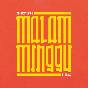 VARIOUS ARTISTS | MALAM MINGGU: A SATURDAY NIGHT IN SUNDA | VINYL RECORD (LP)