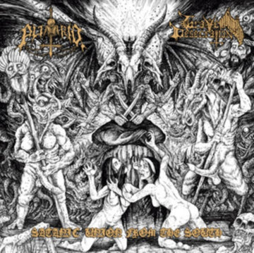 PUTRID / GRAVE DESECRATION | SATANIC UNION FROM THE SOUTH | VINYL RECORD (LP)