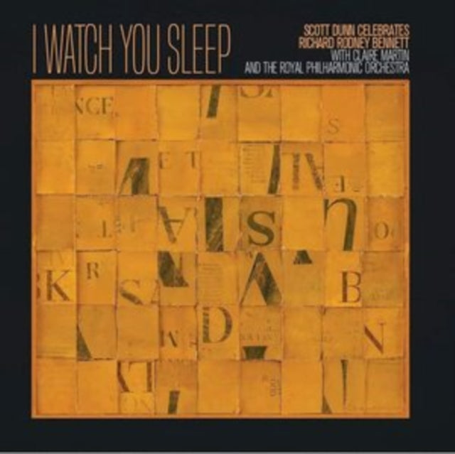 MARTIN, CLAIRE & THE ROYAL PHILHARMONIC ORCHESTRA | I WATCH YOU SLEEP - SCOTT DUNN CELEBRATES RICHARD RODNEY BENNETT | VINYL RECORD (LP)