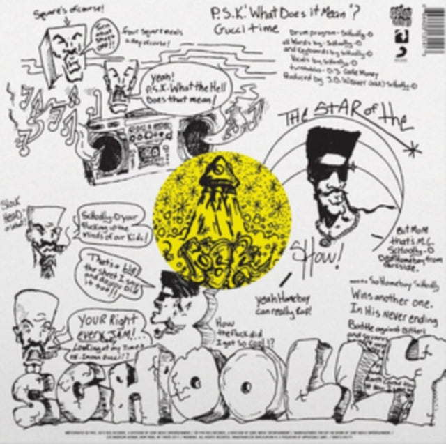 SCHOOLLY-D | P.S.K. / GUCCI TIME (CLR/YELLOW VINYL)(RSD) | 12IN VINYL