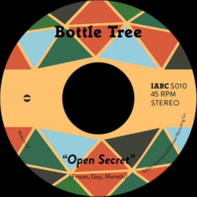 BOTTLE TREE | OPEN SECRET / OPEN SECRET (DRUMS) | 7IN VINYL