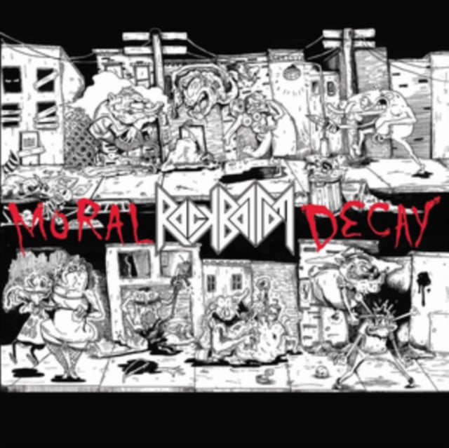 ROCK BOTTOM | MORAL DECAY | 7IN VINYL