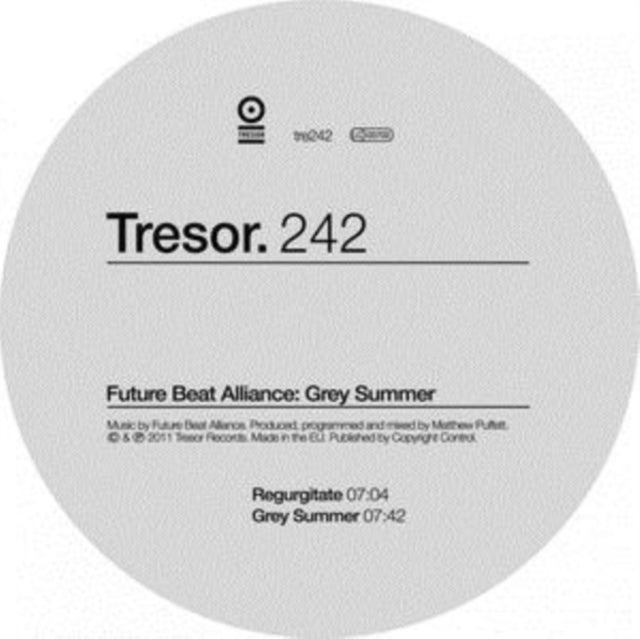 FUTURE BEAT ALLIANCE | GREY SUMMER | 12IN VINYL