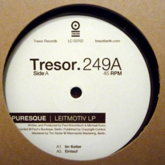 PURESQUE | LEITMOTIV LP PT. 1 | 12IN VINYL