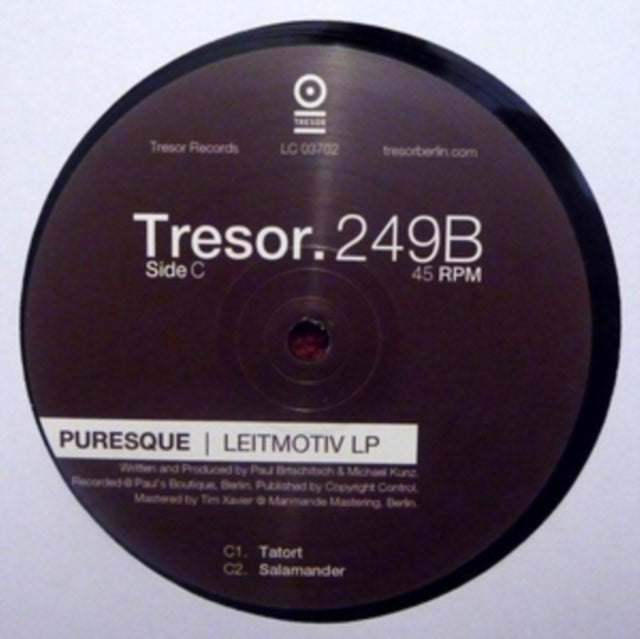 PURESQUE | LEITMOTIV LP PT.2 | 12IN VINYL