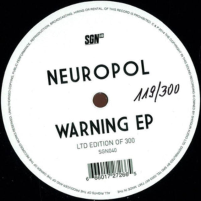 NEUROPOL | DUSKY BRIGHTS EP | VINYL RECORD (LP)