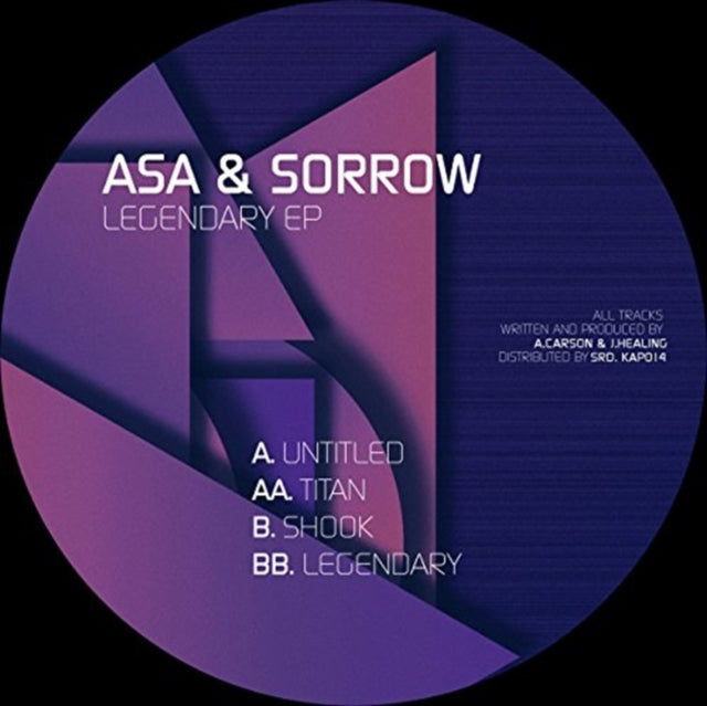 ASA / SORROW | LEGENDARY EP | 12IN VINYL