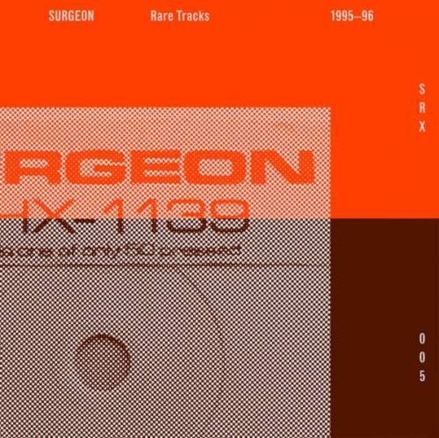 SURGEON | RARE TRACKS 95-96 (2014 REMASTER) | 12IN VINYL