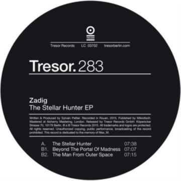 ZADIG | STELLAR HUNTER EP | 12IN VINYL