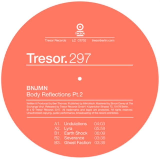 BNJMN | BODY REFLECTIONS PT.2 | 12IN VINYL