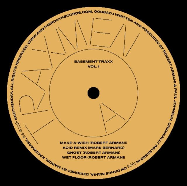 TRAXMEN | BASEMENT TRAXX VOL. I | 12IN VINYL