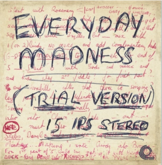 KIRCHIN, BASIL | EVERYDAY MADNESS | VINYL RECORD (LP)