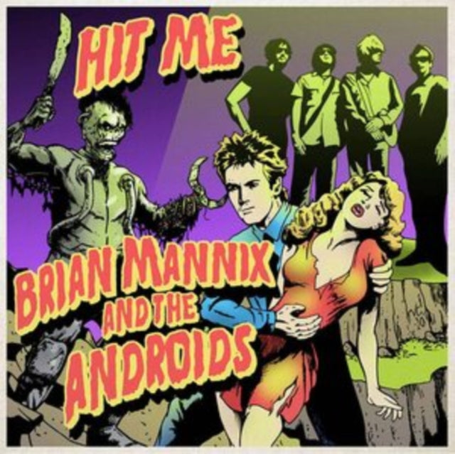 MANNIX, BRIAN & THE ANDROIDS | HIT ME (RED VINYL LIMITED SIGNED EDITION) | VINYL RECORD (LP)