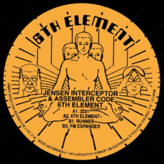 JENSEN INTERCEPTOR & ASSEMBLER CODE | 6TH ELEMENT | 12IN VINYL