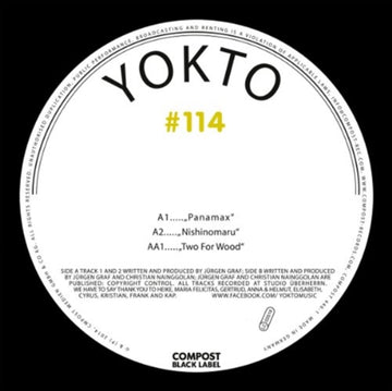 YOKTO | COMPOST BLACK LABEL 114 | 12IN VINYL