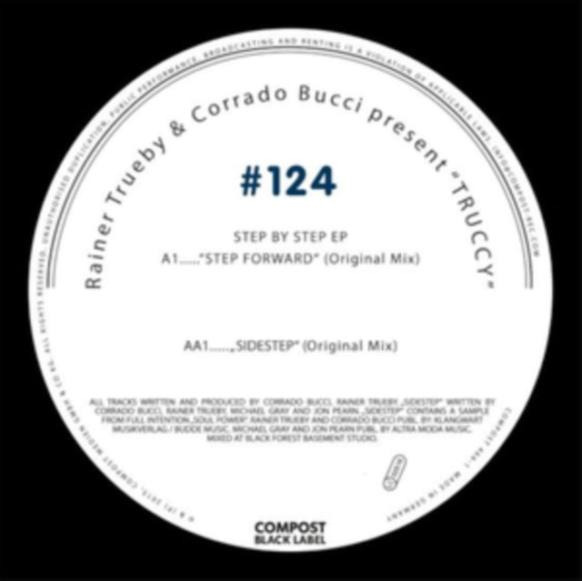 TRUEBY & CORRADO BUCCI, RAINER | STEP BY STEP EP | 12IN VINYL
