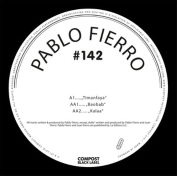 FIERRO, PABLO | TIMANFAYA EP | 12IN VINYL