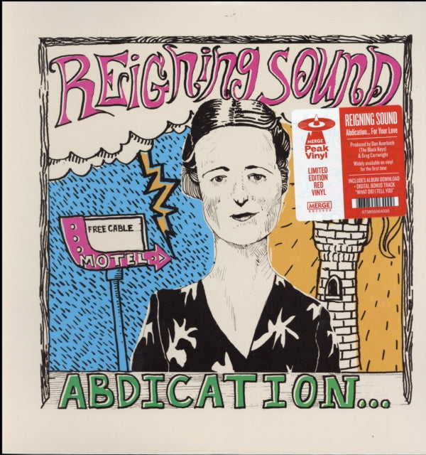 REIGNING SOUND | ABDICATIONâ€¦FOR YOU LOVE (RED VINYL/45 RPM/DL CODE) | VINYL RECORD (LP)