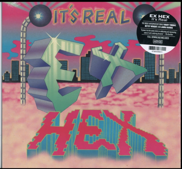 EX HEX | IT'S REAL (DL CODE) | VINYL RECORD (LP)
