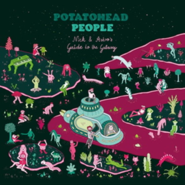 POTATOHEAD PEOPLE | NICK & ASTRO'S GUIDE TO THE GALAXY (ED & BLACK SWIRL VINYL)  | VINYL RECORD (LP)
