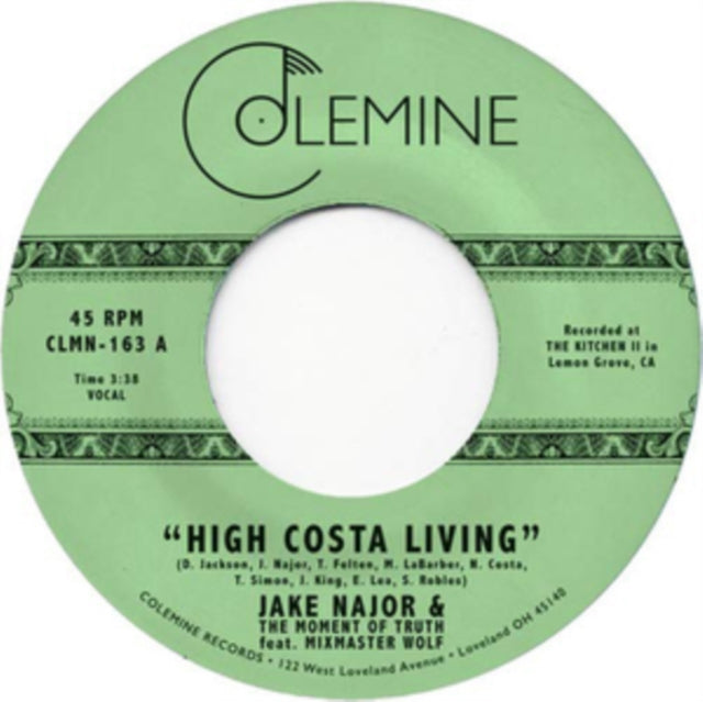 NAJOR, JAKE FEAT. MIXMASTER WOLF | HIGH COSTA LIVING / GRAB A SODA | 7IN VINYL