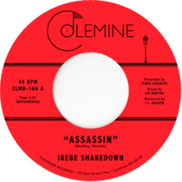 ASSASSIN (CLEAR WITH BLACK SWIRL 7INCH) | 7IN VINYL