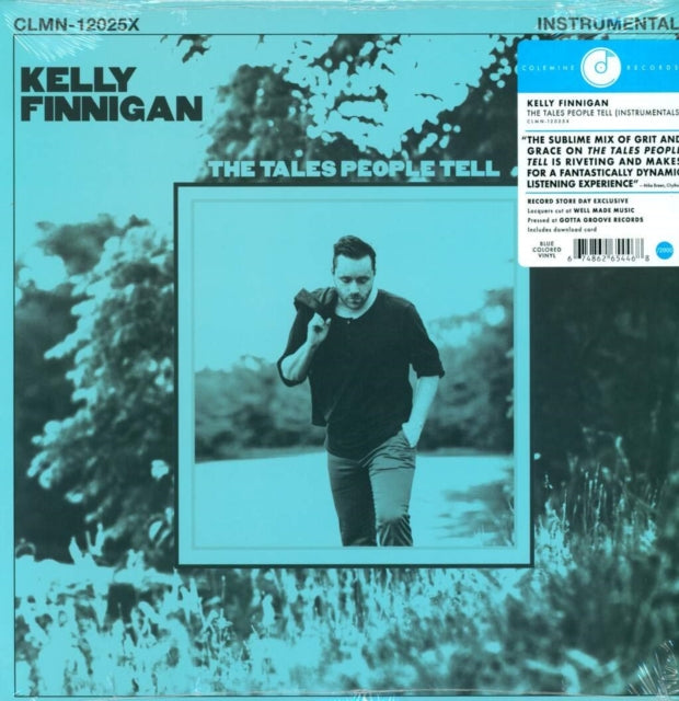 FINNIGAN, KELLY | TALES PEOPLE TELL (INSTRUMENTALS) (BLUE VINYL/DL CARD/TIP-ON JACKET/GOLD FOIL NUMBERED) (RSD) | VINYL RECORD (LP)