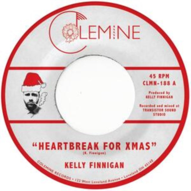 FINNIGAN, KELLY | HEARTBREAK FOR CHRISTMAS (GREEN VINYL) | 7IN VINYL